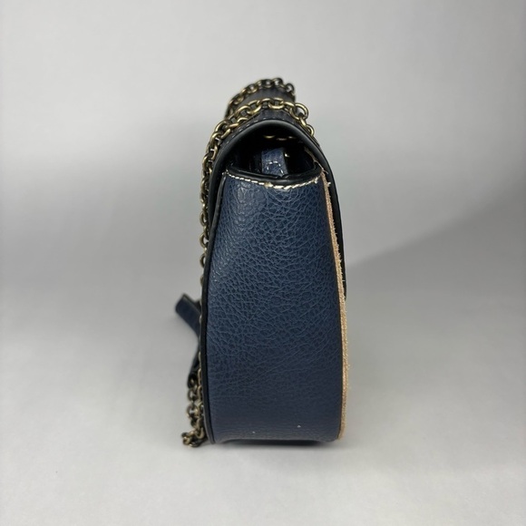 Simply Noelle Purse Classic Crossbody Chain Strap Two Tone Storage Academia - Picture 2 of 7